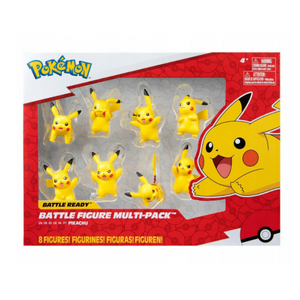 Pokemon Pikachu 8 Figures Battle Figure Multi Pack New Toy Game Play