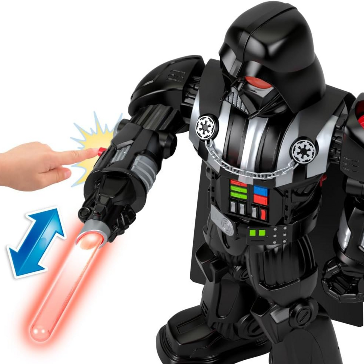 Fisher-Price Imaginext Star Was Darth Vader Bot Large Robot 2+ Feet Tall New Toy
