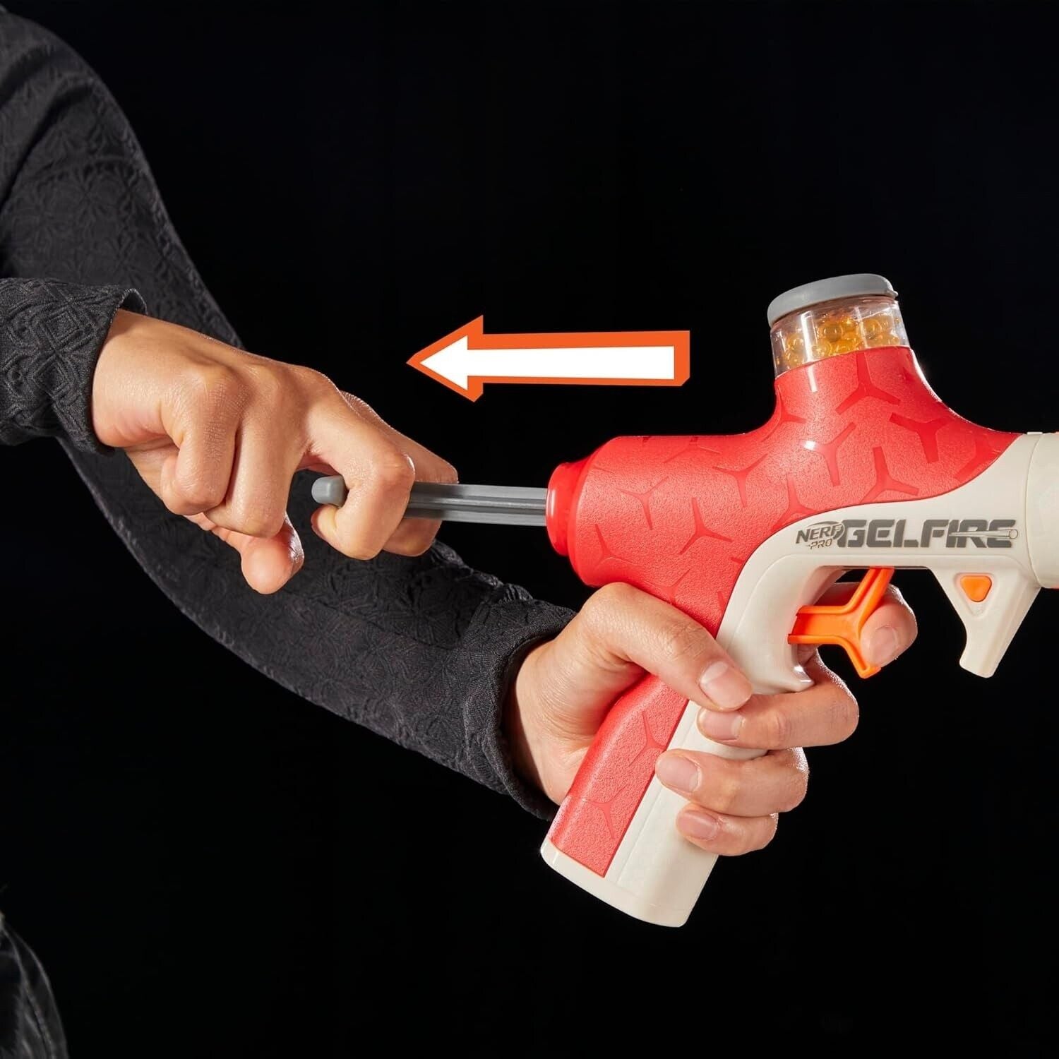 Nerf Pro Gelfire Twist Shot Blaster 150 FPS 5,000 Gelfire Rounds Ages 14+ Toy