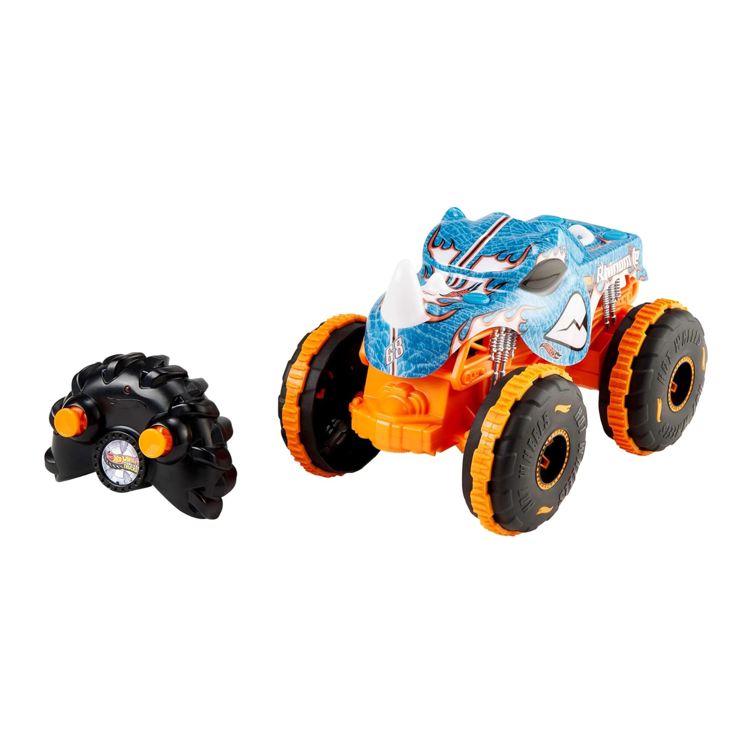 Hot Wheels RC Monster Truck Rhinomite 1:24 Scale Remote Control All-Terrain