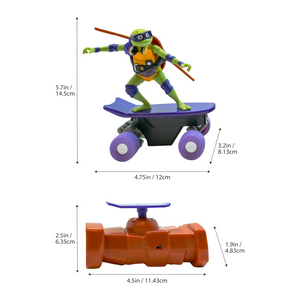 Teenage Mutant Ninja Turtle Donatello Half Pipe RC Vehicle Ages 5+ New Toy