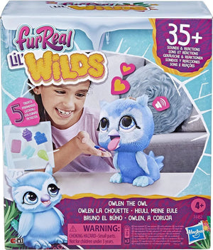 FurReal Lil Wilds Owlen Owl Interactive Animatronic Plush Ages 4+ New Toy Pet