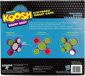 Koosh Sharp Shot Interactive Target 3 Games to Play Ball Criss Cross Target Toss