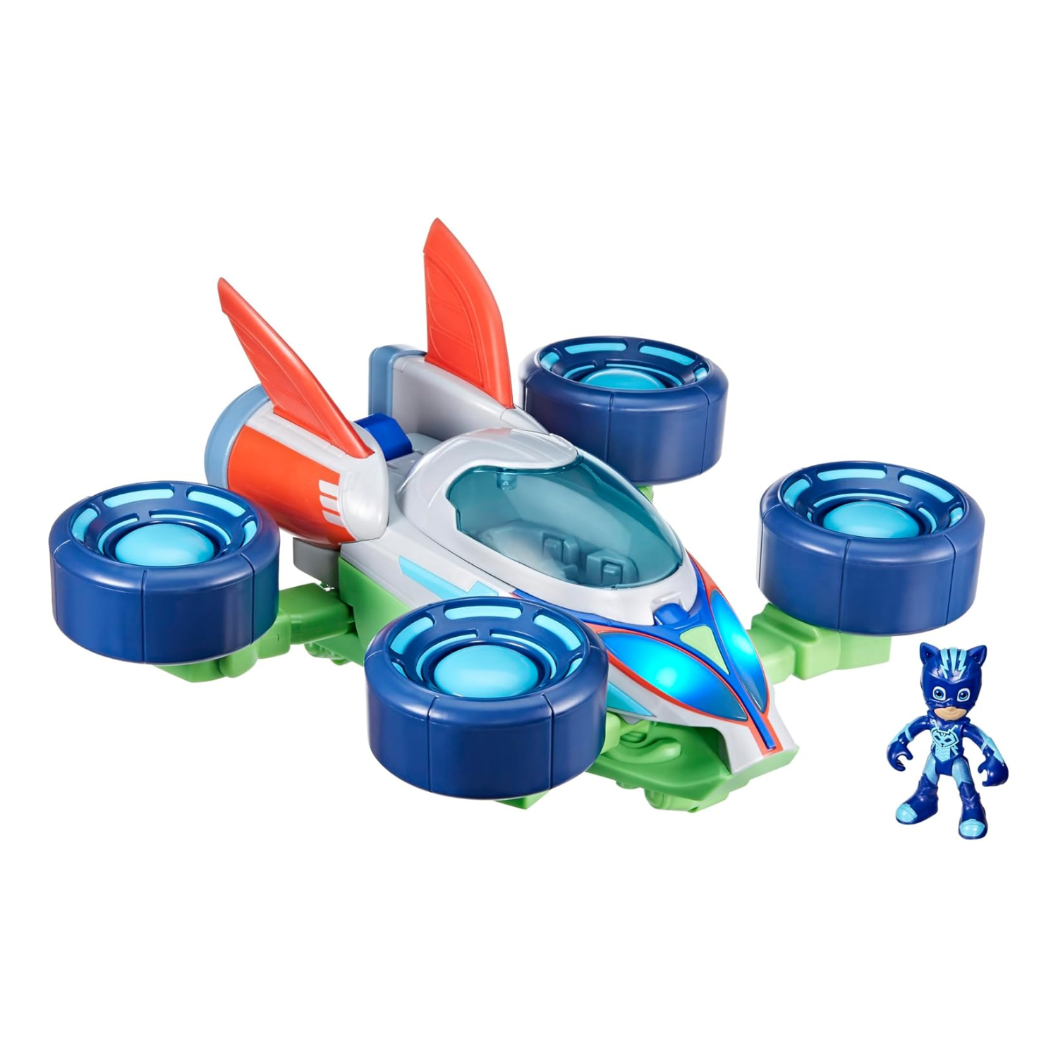 PJ Masks Power Heroes PJ Explorider 3-in-1 Vehicle Lights Sounds Play 3+
