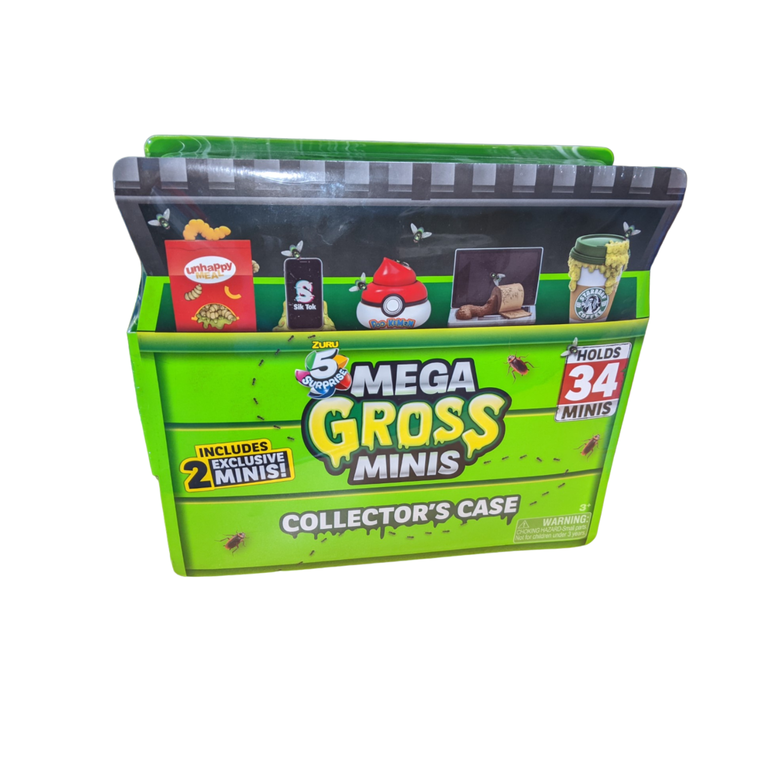 Zuru 5 Surprise Mega Gross Minis Collector Case 5 Mini Figures Toy for Ages 3+