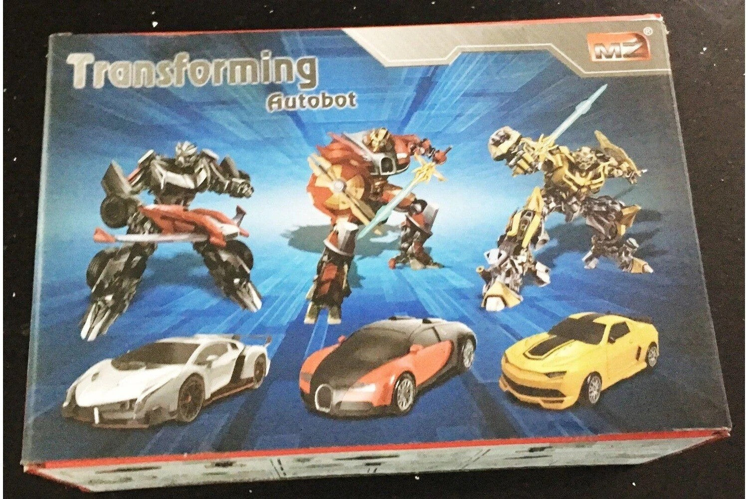 MZ Transforming New Car 2333X RC IR 8+ Toy Robot Remote Control Race Play Gift