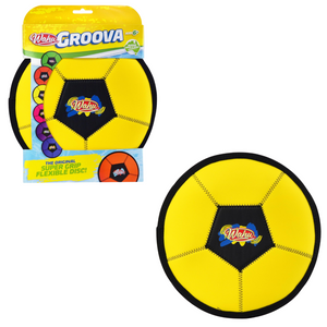 Wahu Yellow Groova Flexible Flying Frisbee Disk New Toy Water Play Outdoor Play