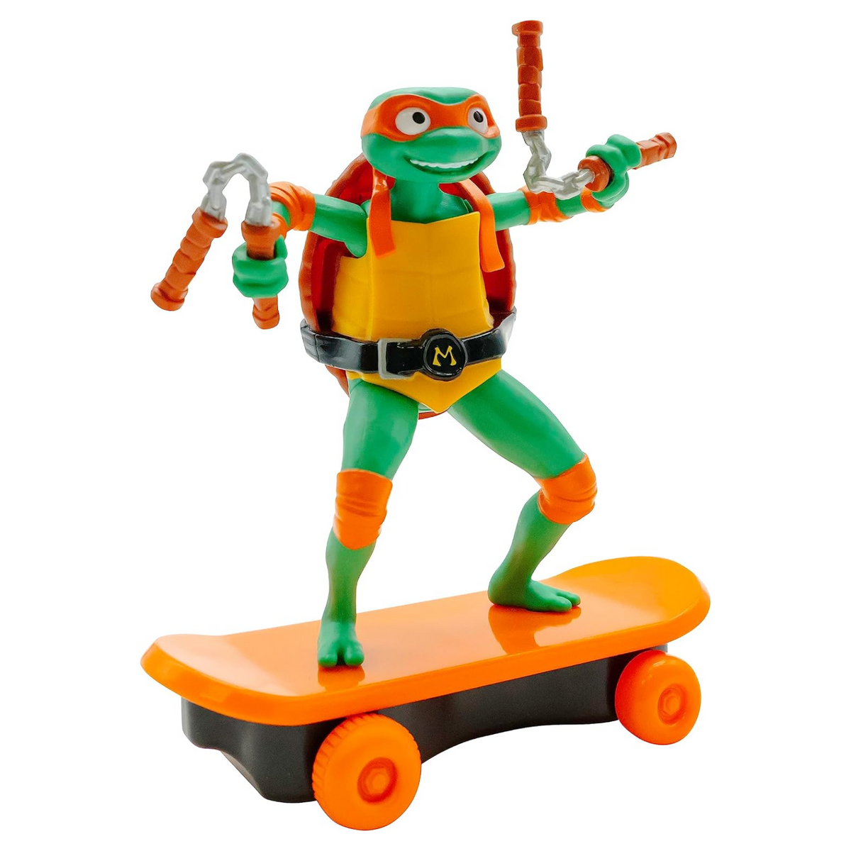 Teenage Mutant Ninja Turtles Mikey Mutant Mayhem Skate Toy TMNT Sewer Shredders