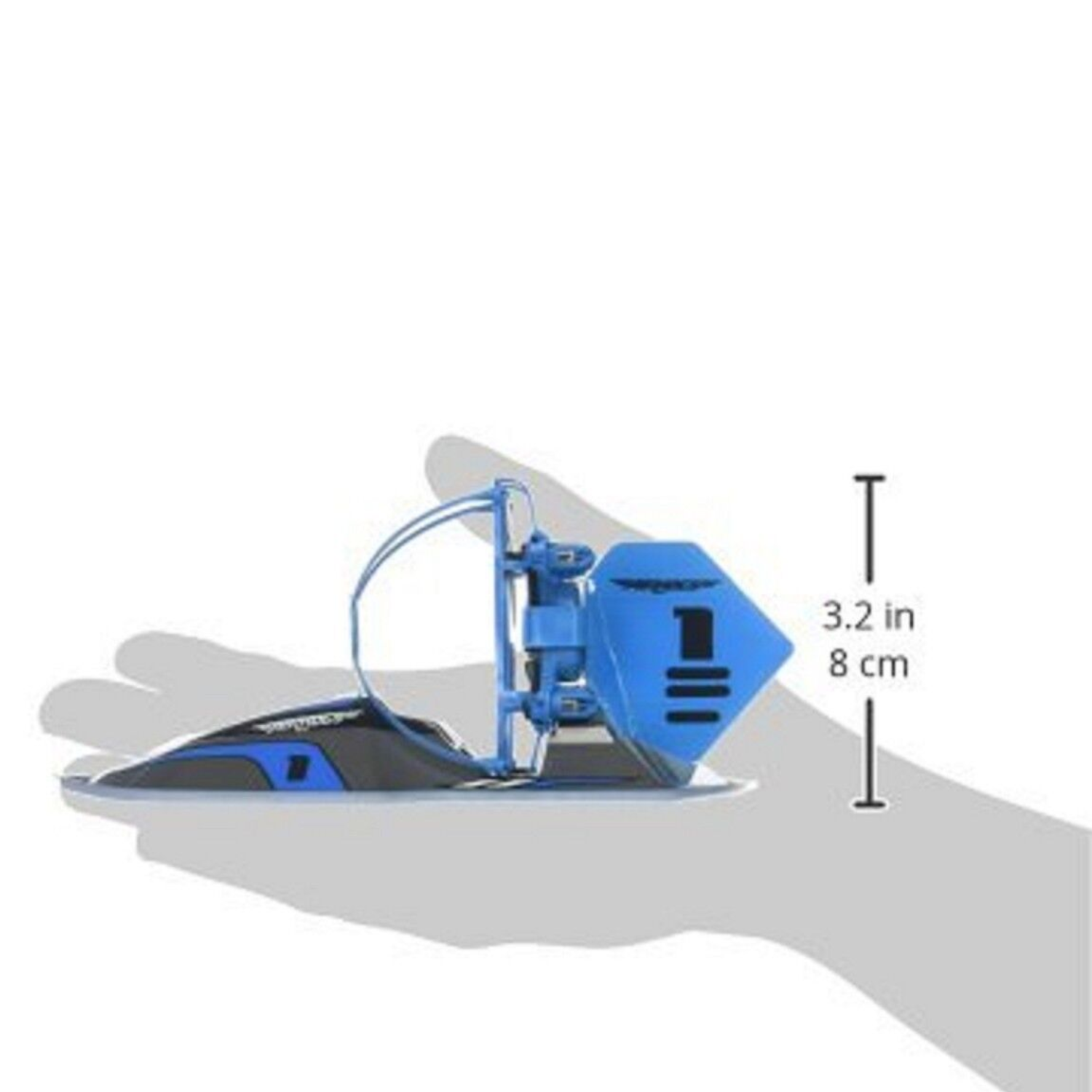Air Hogs 2 in1 - Blue -Hyper Drift Drone High Speed Racing and Flying Ages 8+ Ca