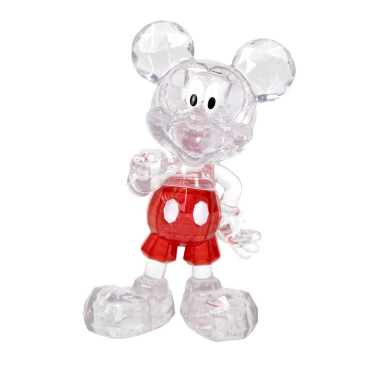 Disney 4 Inch Crystal Figures Twin Pack Mickey And Minnie Mouse New Toy