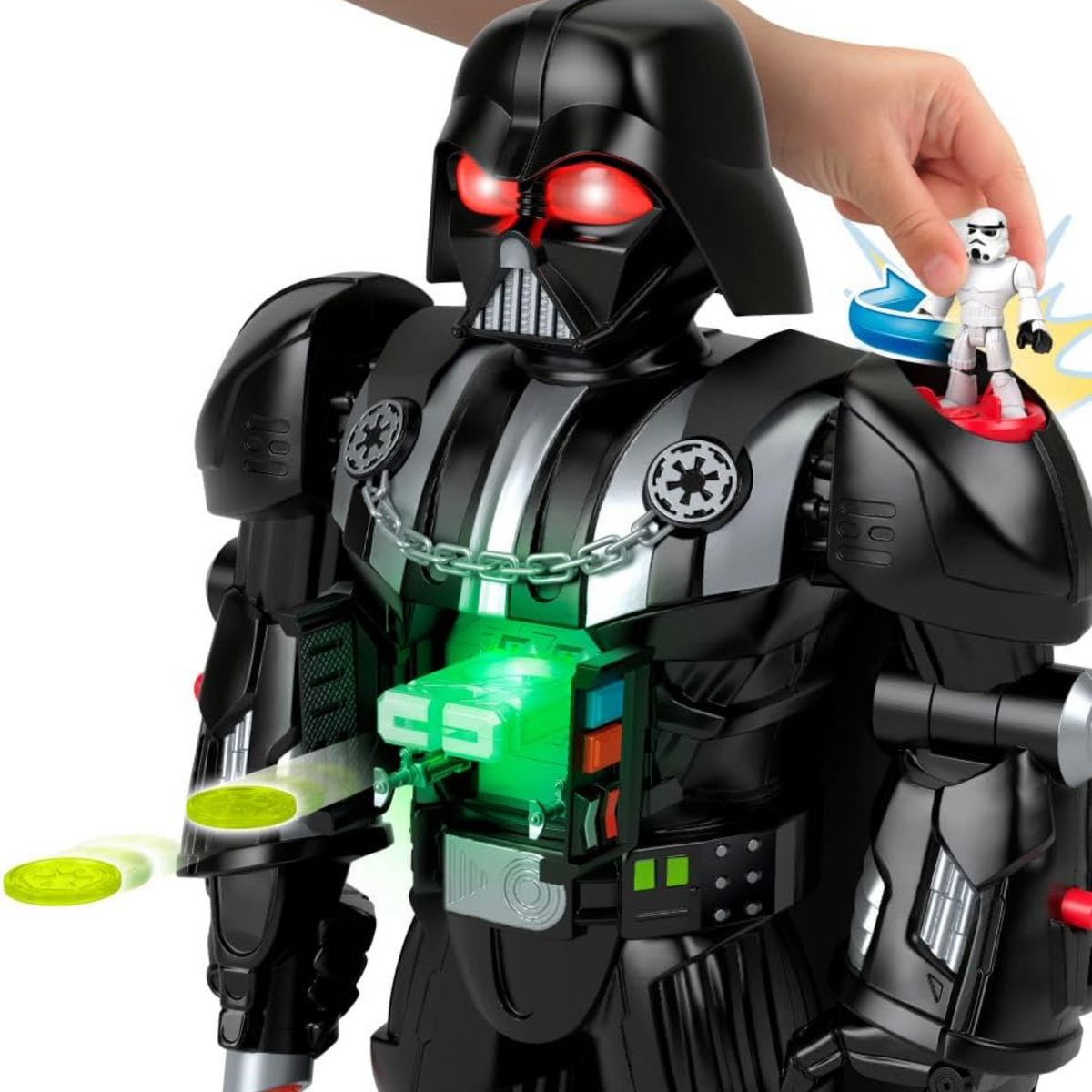 Fisher-Price Imaginext Star Was Darth Vader Bot Large Robot 2+ Feet Tall New Toy