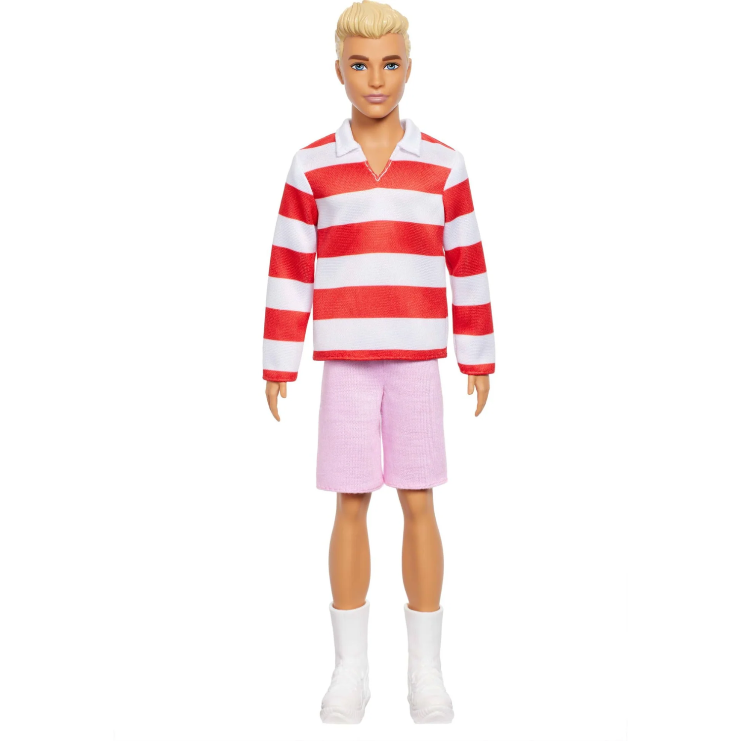 Barbie Ken Fashionista Doll 241 Striped Sweater Style Collectible Toy Play 3+