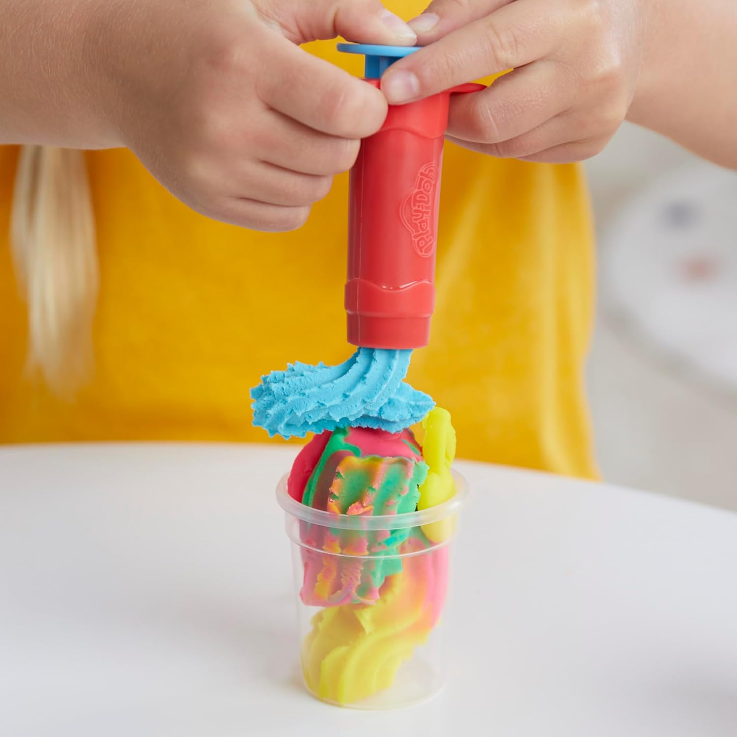 Play-Doh Swirlin Smoothies Blender Playset Kitchen New Toy