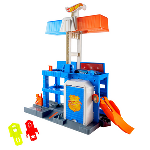 Hot Wheels City Track Downtown Police Tower Playset New Toy