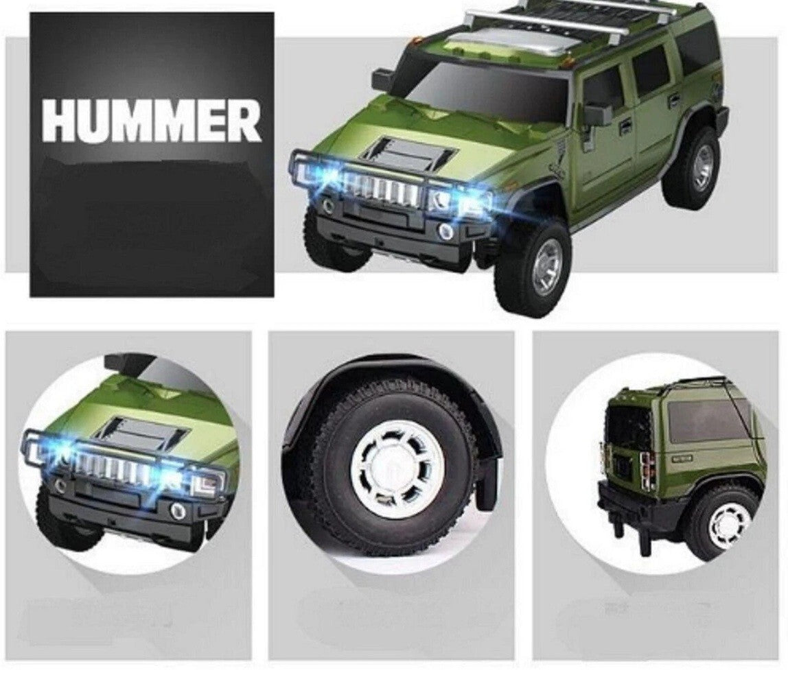 MZ Transforming Car 2323P Hummer Toy RC IR Robot Remote Control Race Racing Play