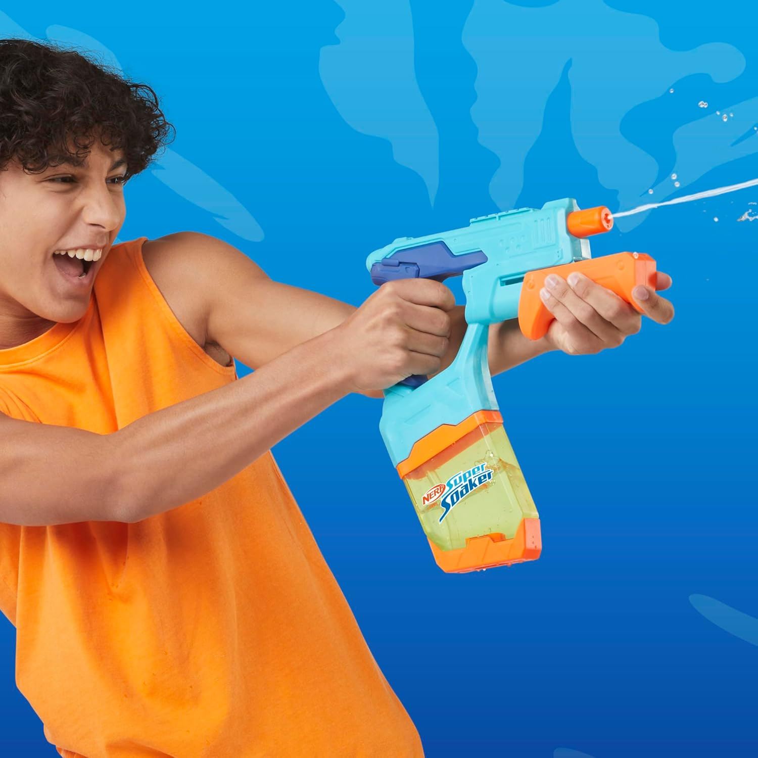 Nerf Super Soaker Dunk Fill 2 Pack Water Blasters Instant Fill Tanks Ages 6+