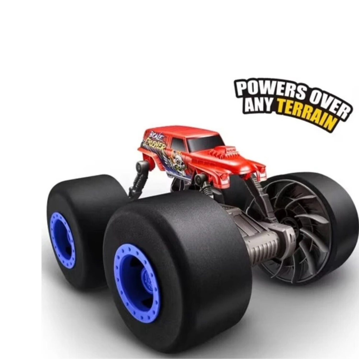 Zuru Metal MachineZuru Metas Over Drive Green Terrain Monster Truck Giant Wheels