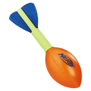 Nerf Sports Pocket Aero Flyer Foam Football Orange Pocket Size Toy Ball Ages 5+