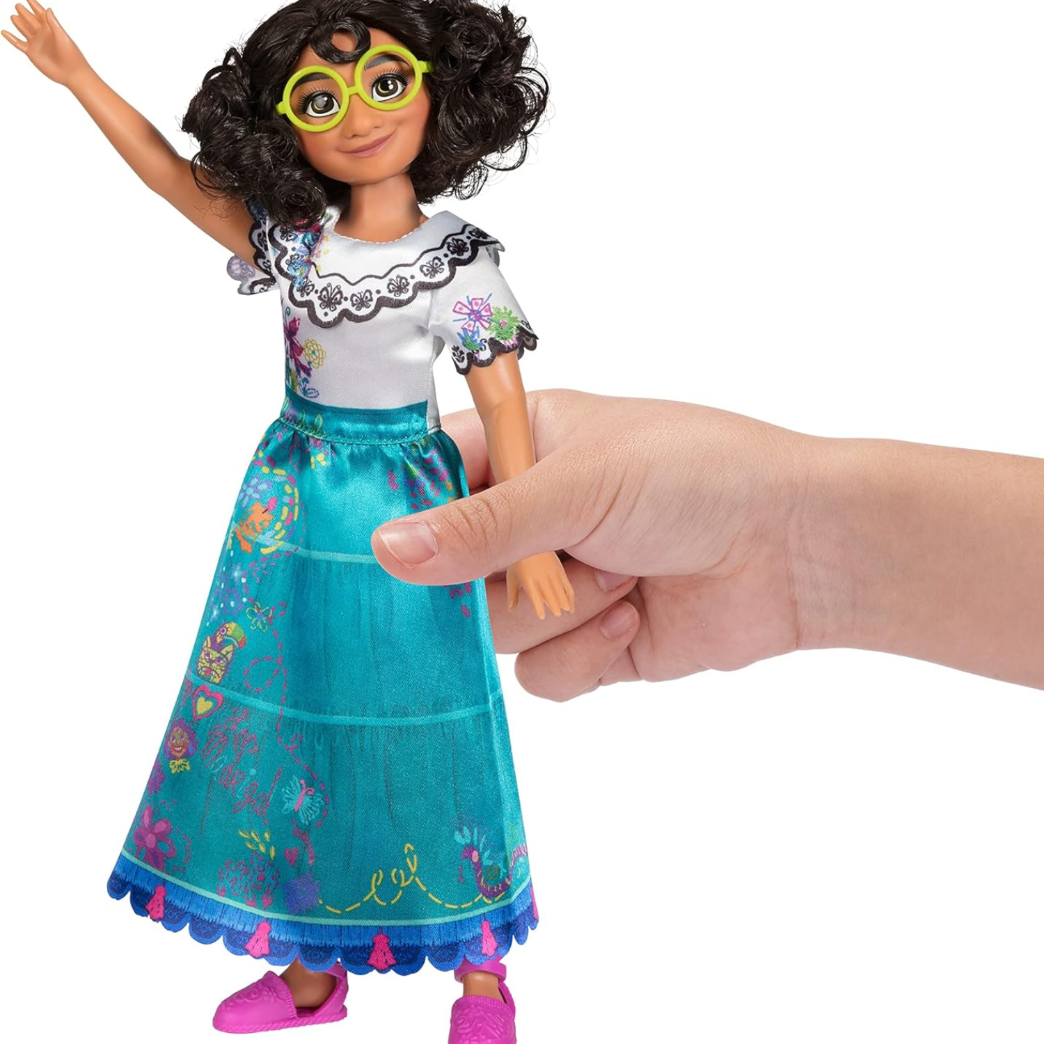 Disney Encanto Mirabel 11" Fashion Doll with Dress Glasses Shoes Kids Toy Ages 3