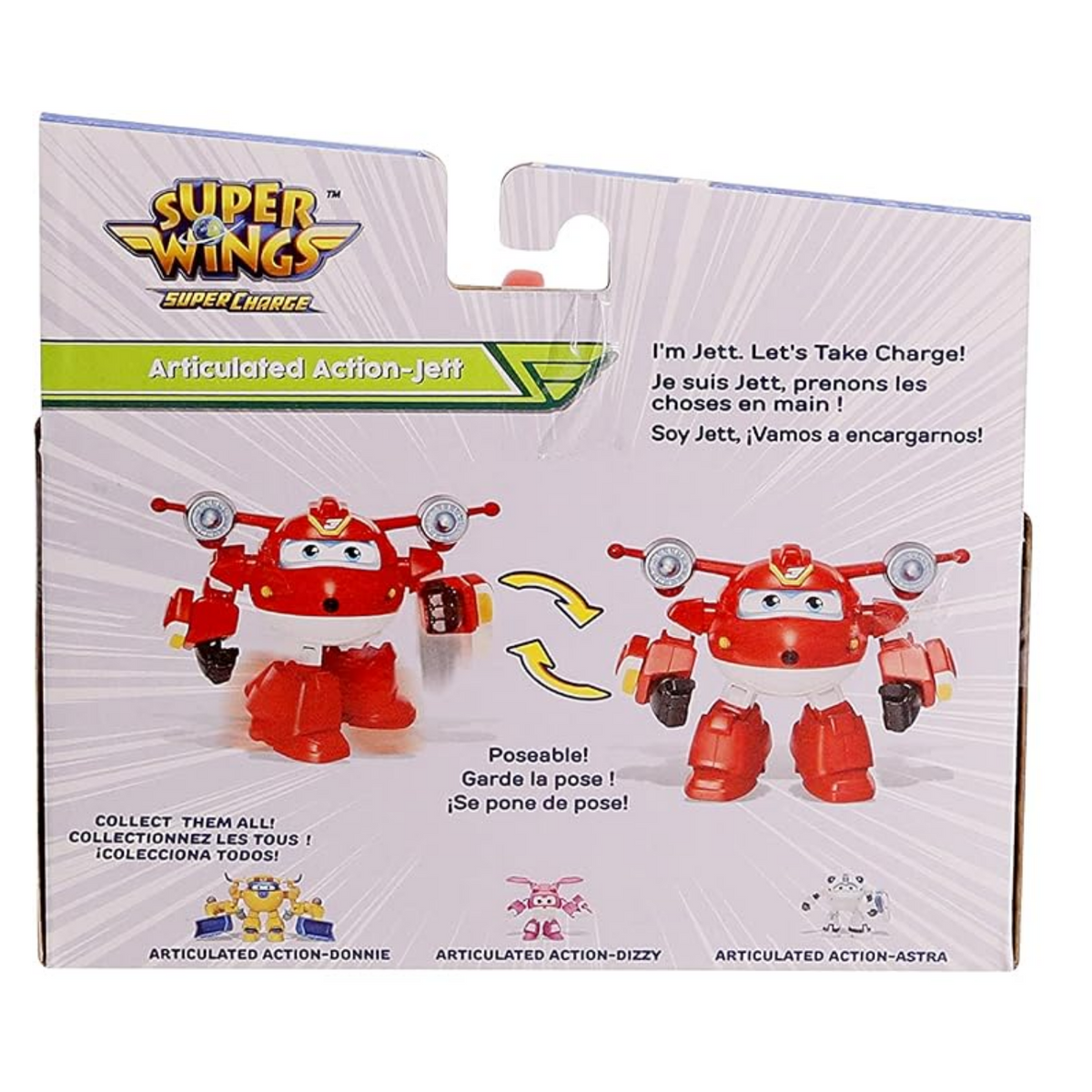 Super Wings aircraft Articulated Action Jett 8cm New Toy Plane Robot