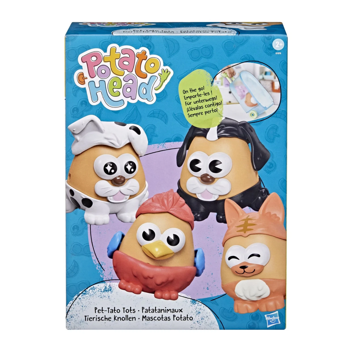 Potato Head Tots Pet-Tato Cat Dog Bird Bunny New Toy