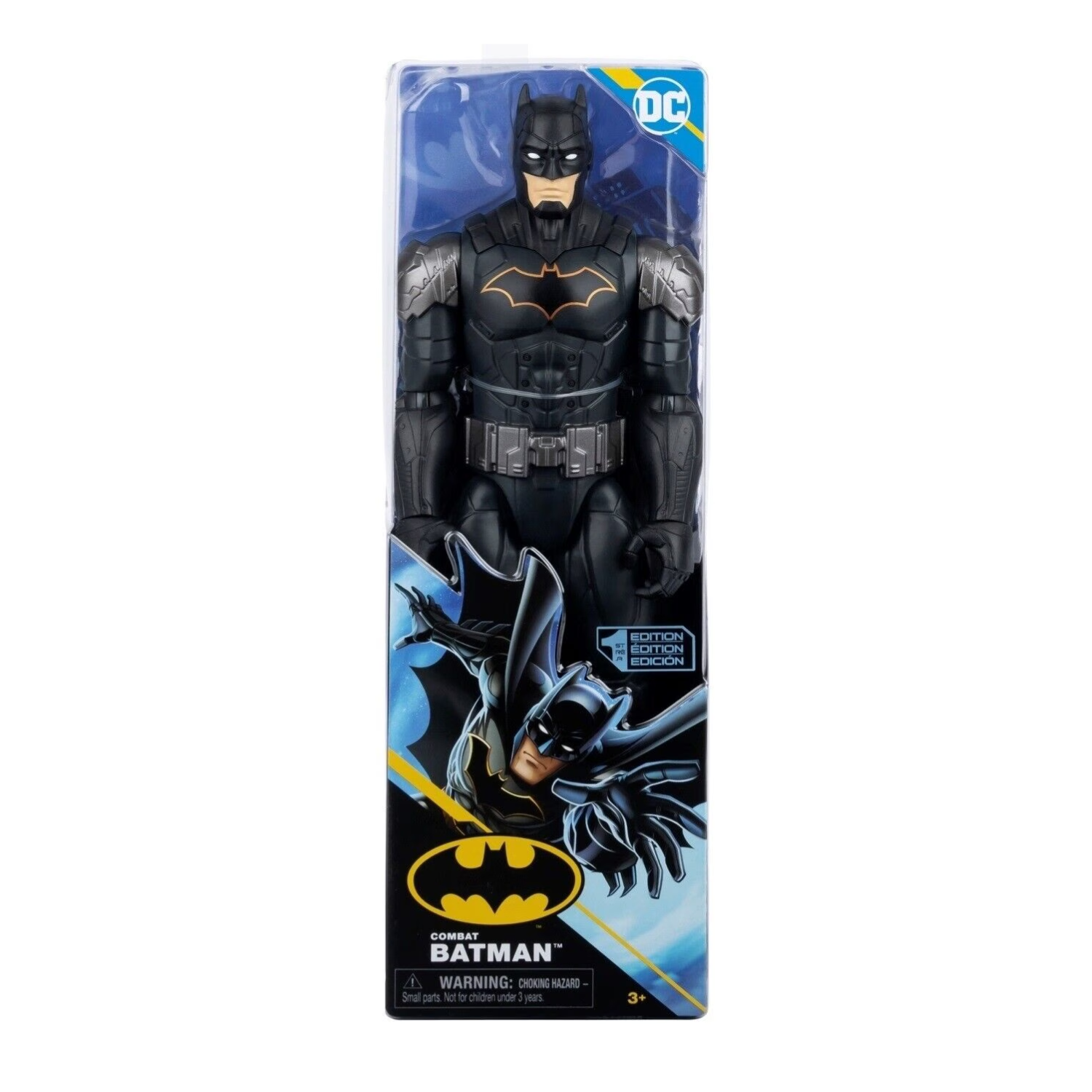 DC Comics-Batman Combat-Action Figure 12 Inch Preschool Toys & Pretend Play Ages