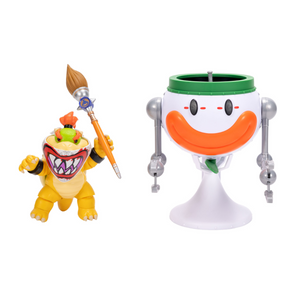Super Mario Galaxy Movie Bowser Jr. With Clown Car New Toy