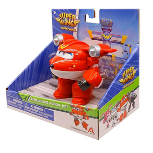 Super Wings aircraft Articulated Action Jett 8cm New Toy Plane Robot