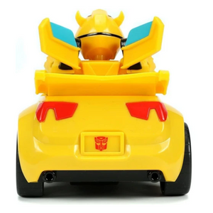 Transformers Rescue Bots Academy Bumblebee Roadster Remote Control Car RC Race