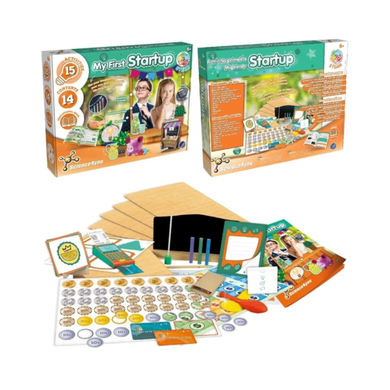 Science4you My First Startup Science Activity School Project Experiment Business