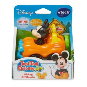 Vtech Toot Toot drivers character -Mickey Convertible- Toy Car 1+ year Playset