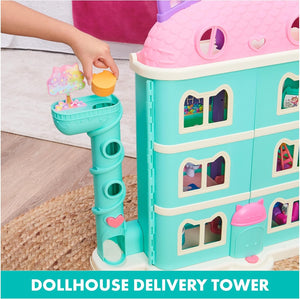 Gabby's Dollhouse Purrfect Dollhouse with 15 Pieces Including Toy Figures