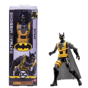 Mattel Batman Missions True Moves Anti Fear Toxin Suit Action Figure DC