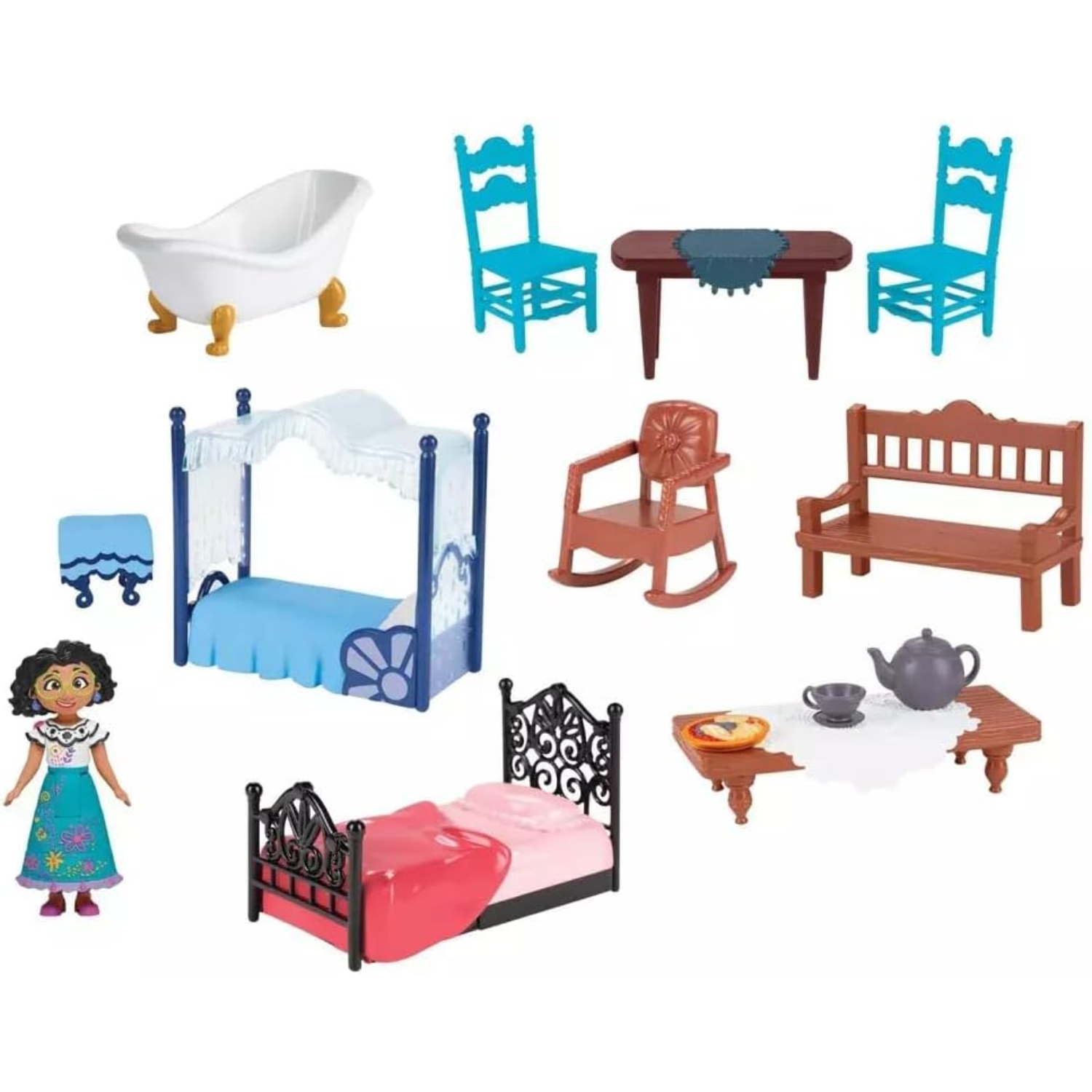 Encanto Magical Jakks Pacific Casa Madrigal Dollhouse Playset Lights Sound Music