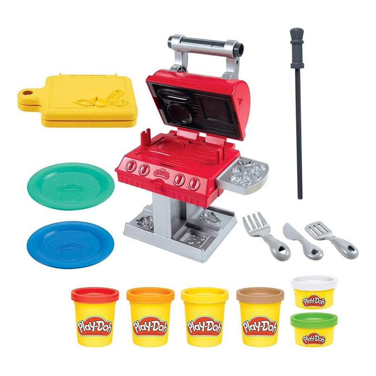 Play-Doh Kitchen Creations Grill Stamp BBQ Playset New Toy Barbecue