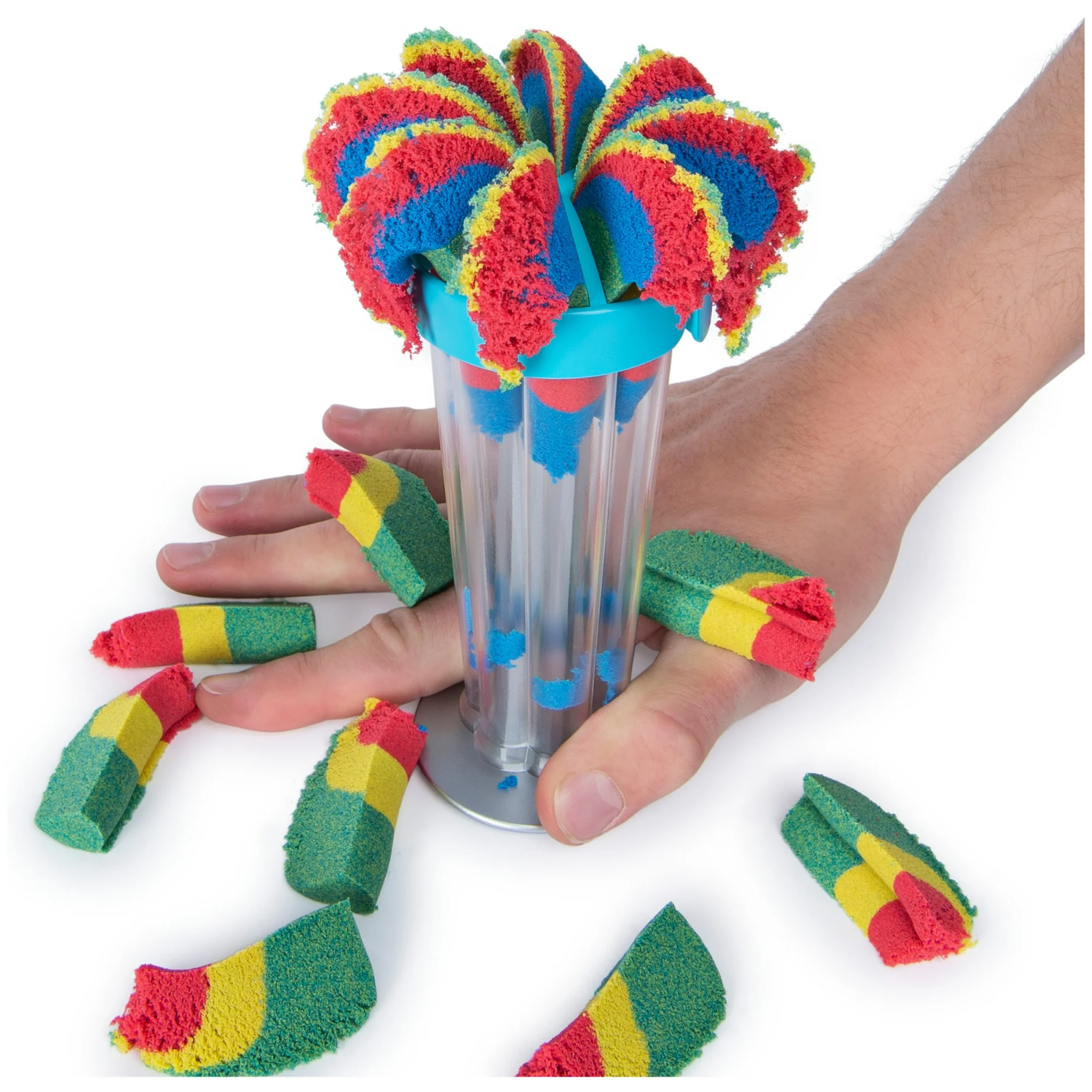 Kinetic Sand Sandwhirlz Playset 3 Colors Sand with Tools Creative Kids Toy Ages