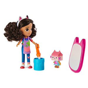 Gabby’s Dollhouse Deluxe Craft Doll Set with Water Pad & Baby Box Cat Toy 3+