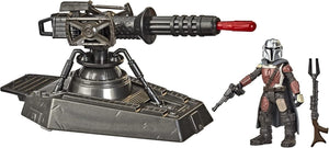 Star Wars Mission Fleet Expedition Class The Mandalorian Hover E-Web Cannon Play