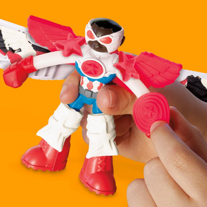 Play-Doh Marvel Captain America Moto-Slicer With Bendy Figure