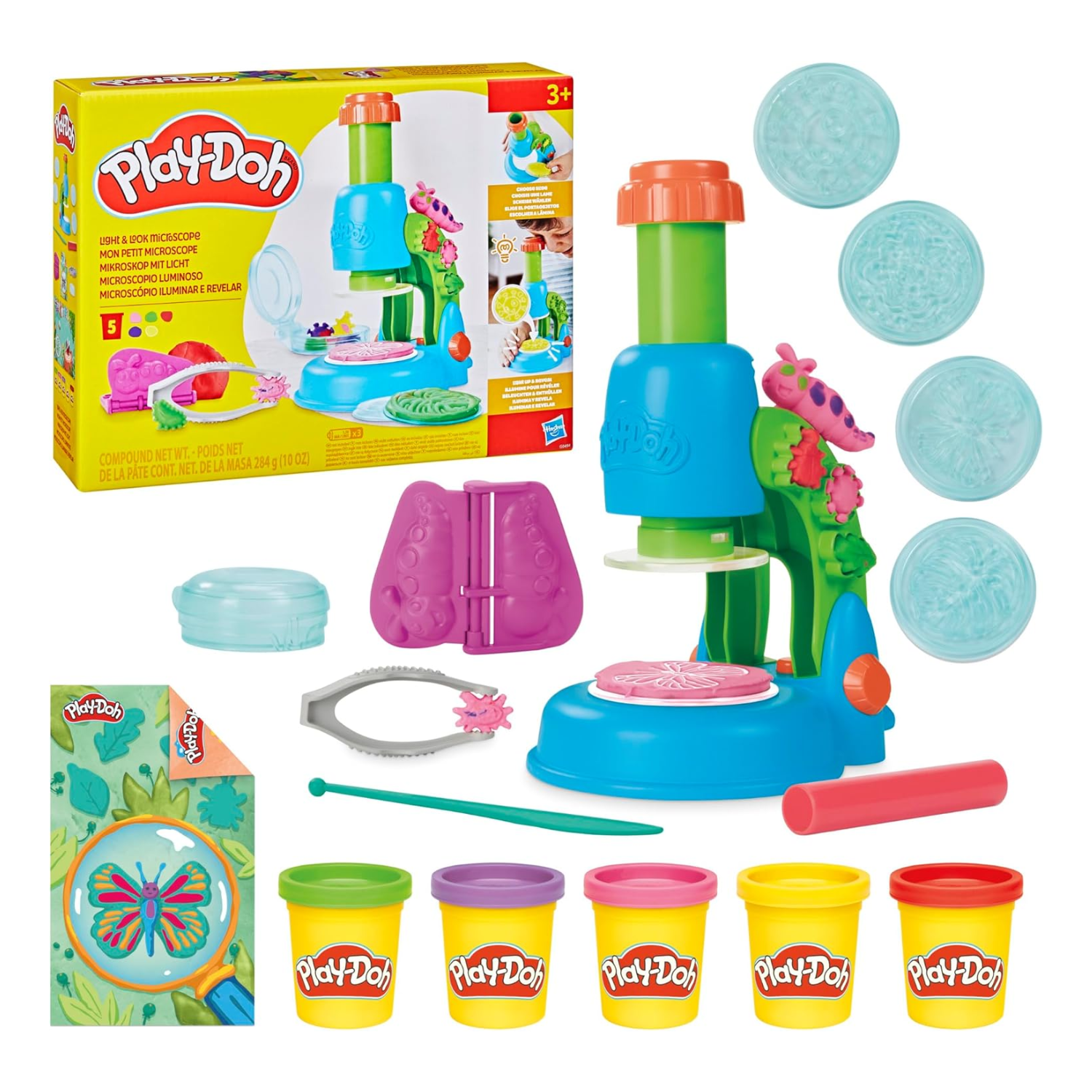 Play-doh Light and Look Microscope Ages 3+ New Toy Play Gift