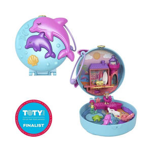 Polly Pocket-Dolphin Beach- World Pop and Swap Feature 5 Reveals
