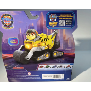 Paw Patrol-Rubble & bulldozer-The Mighty Movie Themed Assorted Zuma Rubble Chase