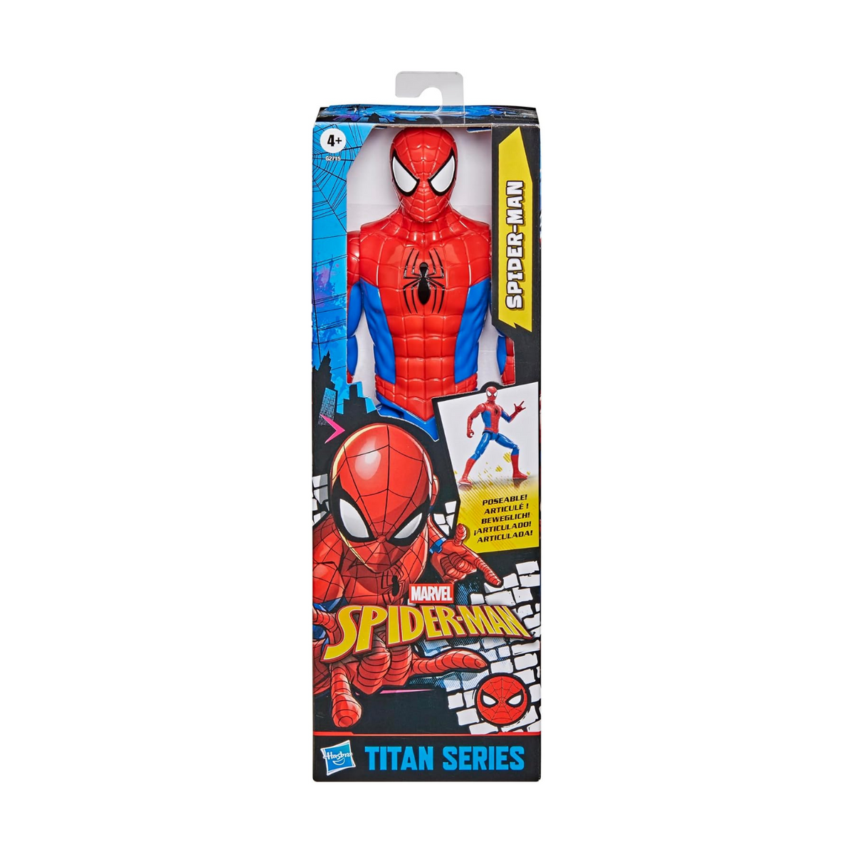 Spider-Man Titan Series Action Figure 12-Inch Super Hero Spiderman New Toy