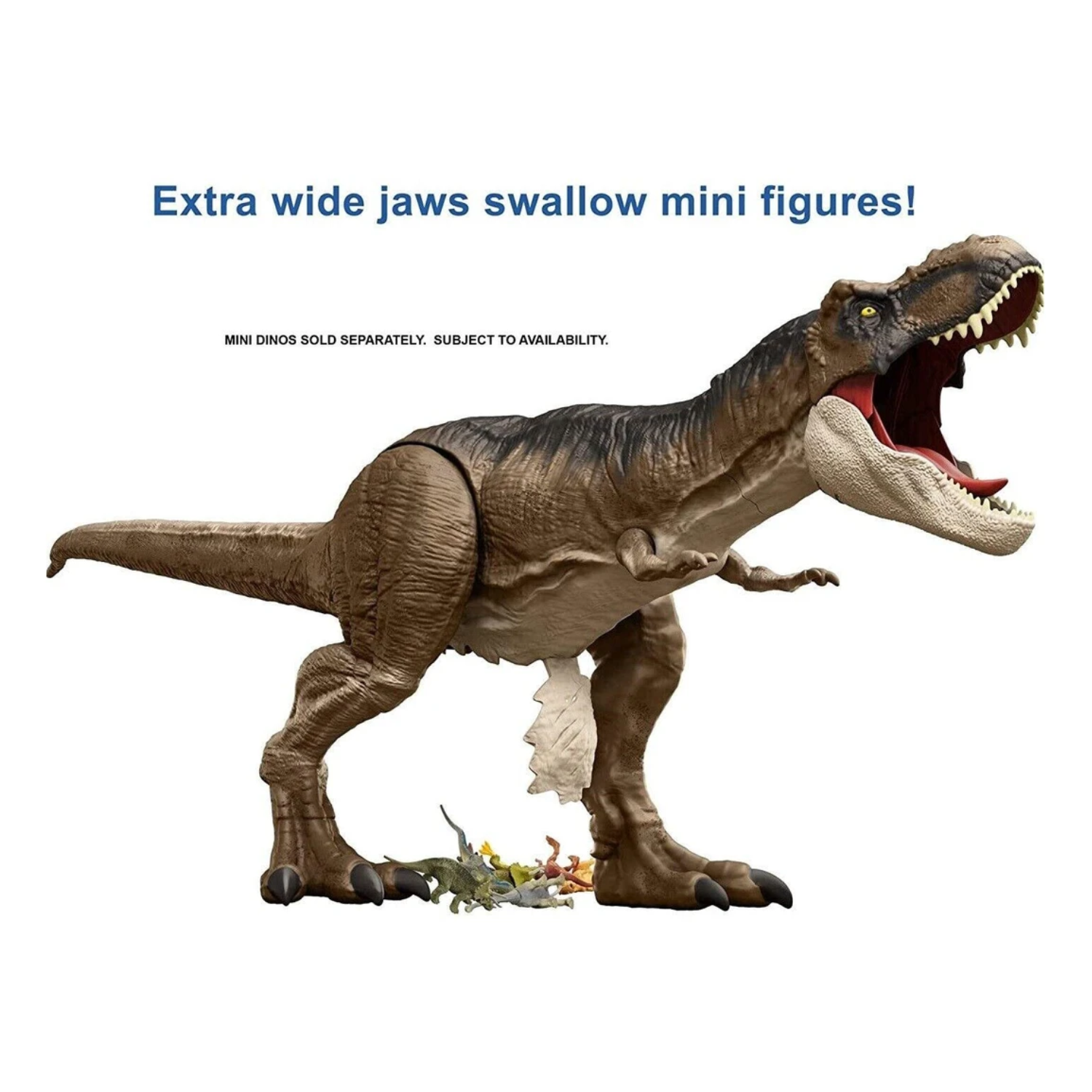 Jurassic World Dominion Super Colossal T-Rex Dinosaur Toy 41.5" Ages 4+ Mattel
