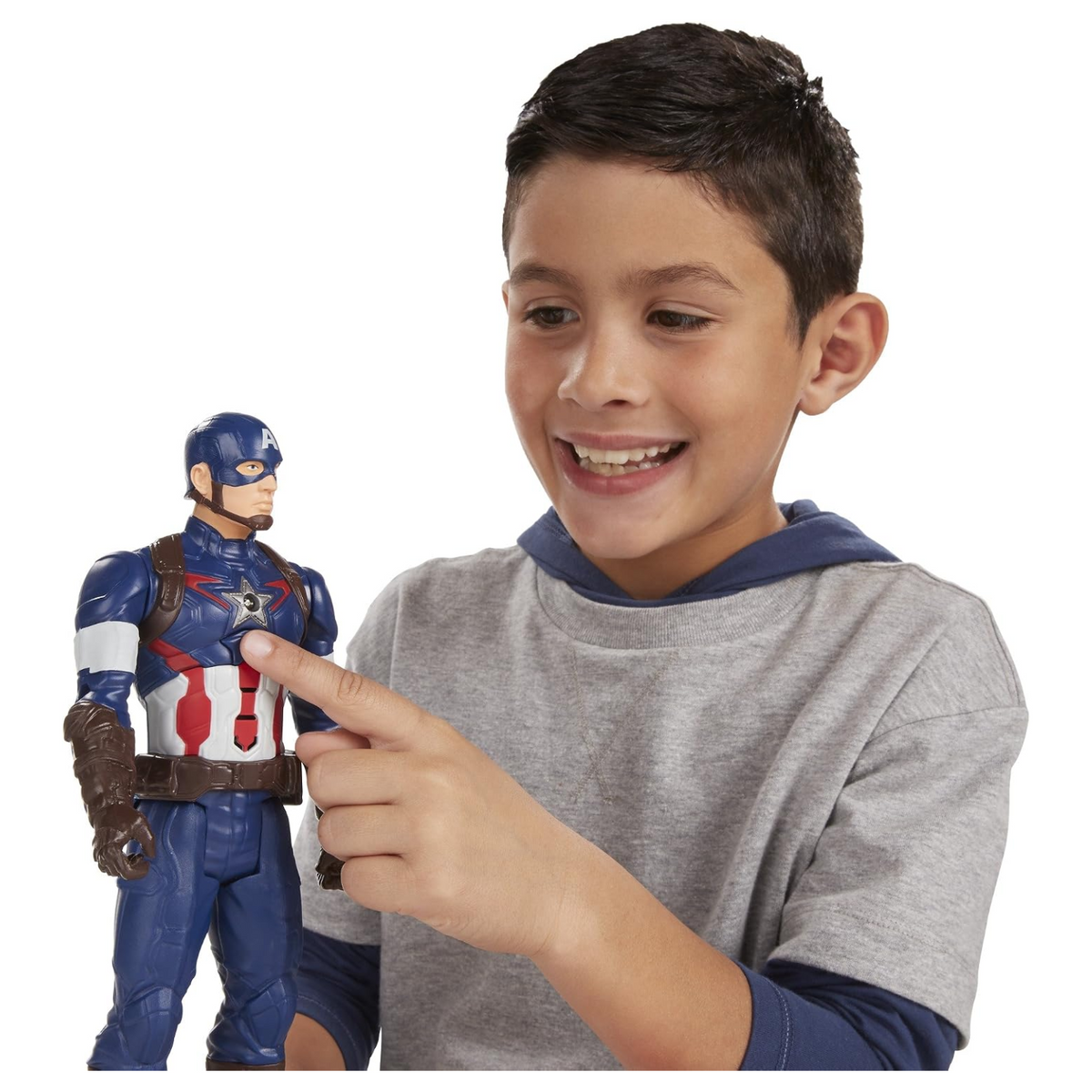 Marvel Avengers Age of Ultron Titan Hero Tech Captain America 12 Inch Figure