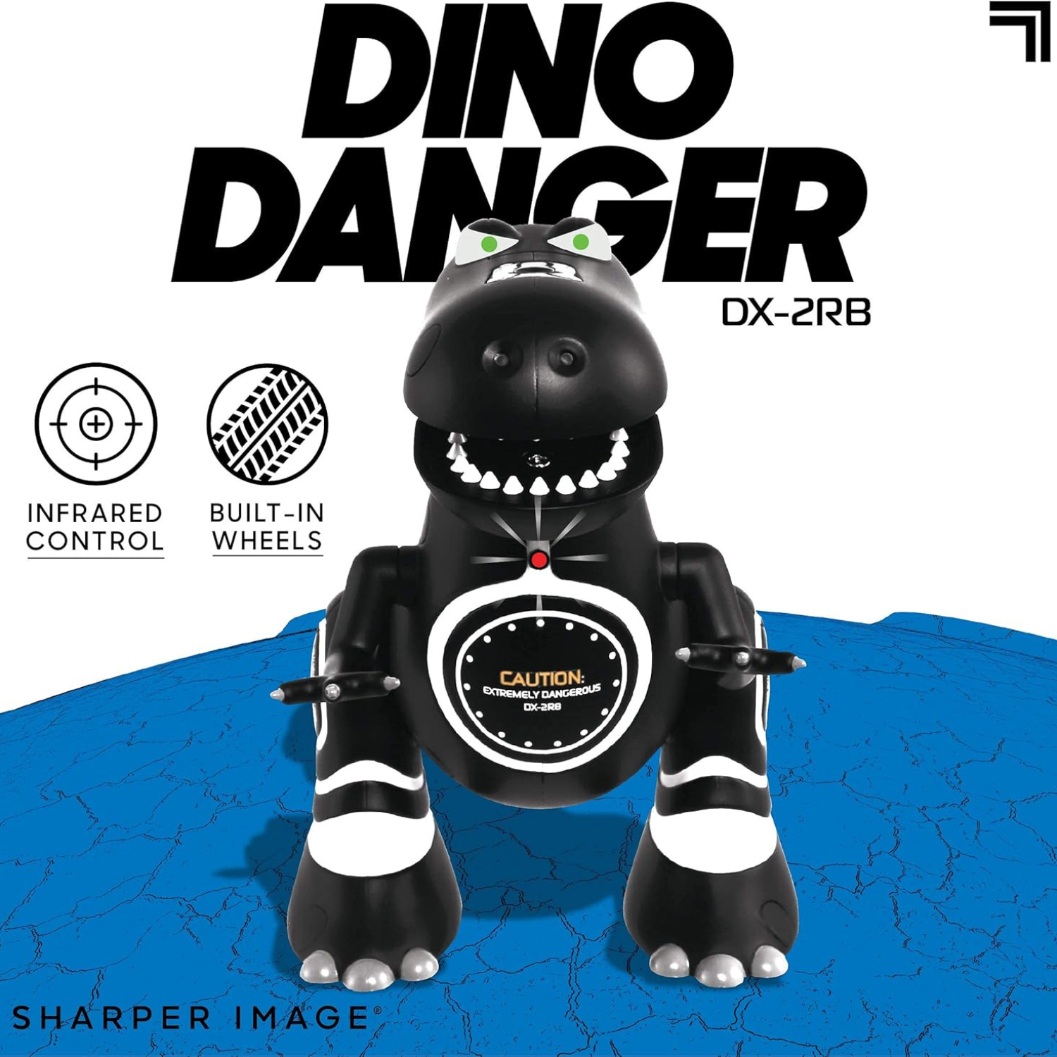 Sharper Image RC Robotosaur T Rex Dinosaur Toy with Remote Control for Kids