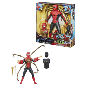 Spiderman No Way Home Deluxe 13-Inch-Scale Web Gear Action Suit Upgrade New Toy