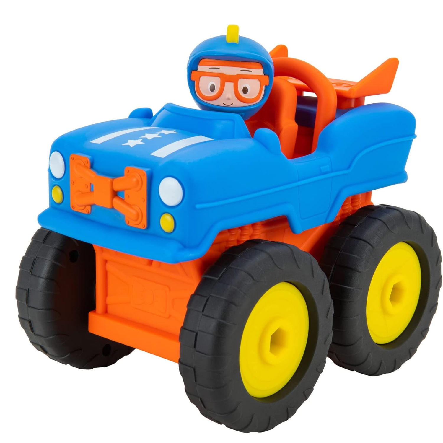 Blippi Racer Figure Buildable Monster Truck 9-Piece Playset Toy Ages 5+