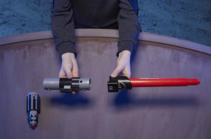 Star Wars Lightsaber Forge Darth Vader Vs. Obi Wan Kenobi Bladebuilder New Toy