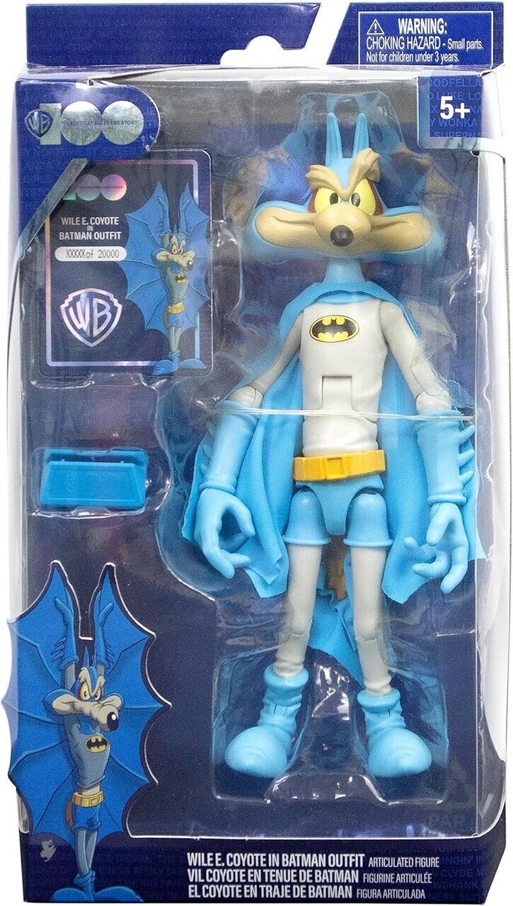 Warner Bros Limited Edition Looney Tunes X DC Wile E. Coyote X Batman